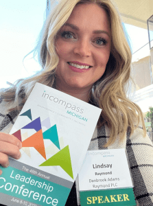 Labor Law Attorney, Lindsay Raymond presents at Incompass Michigan Leadership Conference